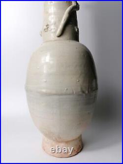 10th century Song dynasty Chinese Large white glazed hunping vase