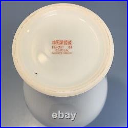 A Fine Chinese Famille Rose Porcelain Vase Large