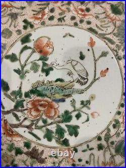 A Large Chinese Family Rose Porcelain Charger