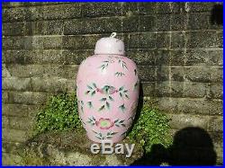 Antique Chinese large melon jar Qianlong marked porcelain ceramic important