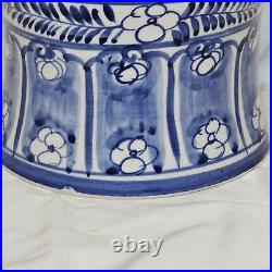 Antique Large Blue & White Vase