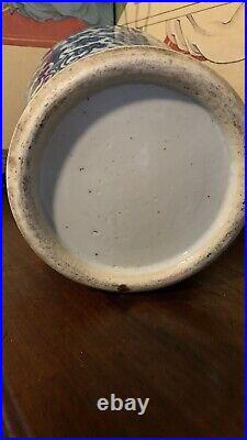 Beautiful antique AUTHENTIC CHINESE blue and white large vase! RARE! OFFERS