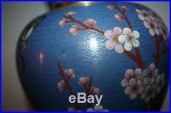 Chinese Large Baluster Shape Cloisonne Vase