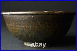 Chinese antiques antiques Large Bowl Henan Black Brownish Glaze Song dynasty