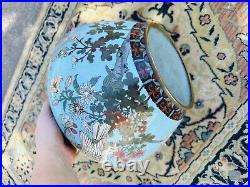 FINE! LARGE Antique Chinese Cloisonné Bowl/planter 18th C Qing