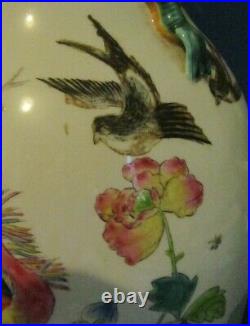 GRAND Vase Chinois en porcelaine LARGE CHINESE VASE DEBUT 20EME