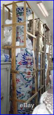 Huge 10 Foot Large Antique Chines Ceramic/Porcelain/China Pottery Signed Vase