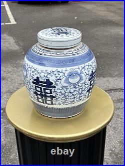 LARGE Pair Of Chinese Pots. Large & Impressive. 26 cms tall