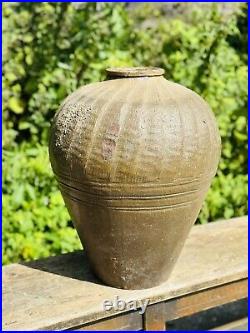 Large Chinese 19th Century Rice Wine Jar