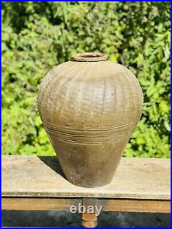 Large Chinese 19th Century Rice Wine Jar