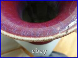 Large Chinese Sang de Bouef Ox Blood Glaze Porcelain Vase Republic Period export