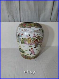 Large Porcelain Vase From China Pink Family Rose Vase And Receives A Nice Decor