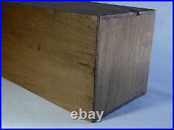 Large Qing 18th 19th Century Wood Storage Box for Porcelain Vase or Statue