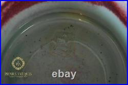 Large Signed Chinese Ox Bloood Sang De Beouf Comport Bowl