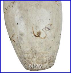 Orig. Antique Early Ming Dynasty Large Chinese Cizhou Glazed Pottery Vase Jar