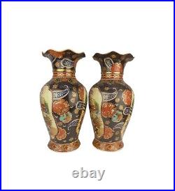 Pair of 1950s Large Chinese Ceramic Vases