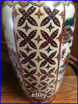 Pair of large oriental vases