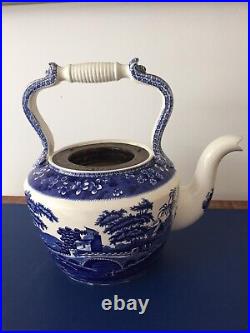 Rare Large Copeland Spodes Tower Teapot