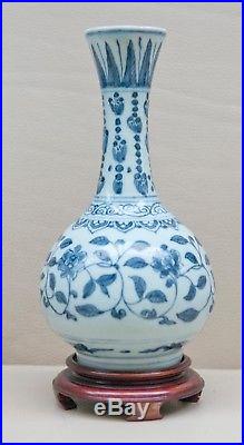 Rare Large Jiajing / Late Ming Yuhuchungping Vase In Wonderful Condition