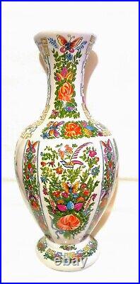 Stunning Large Oriental Ceramic Baluster Vase