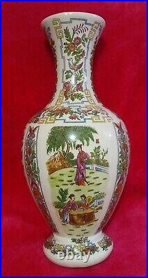 Stunning Large Oriental Ceramic Baluster Vase