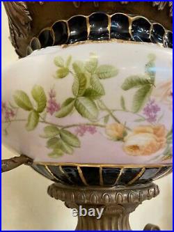 Unique Large Porcelain, Bronze Vase