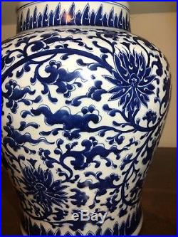 Very Large Chinese Antique Kangxi Period Big Vase