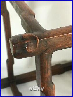 Vintage Antique Chinese Carved Wood Display Table Stand Large